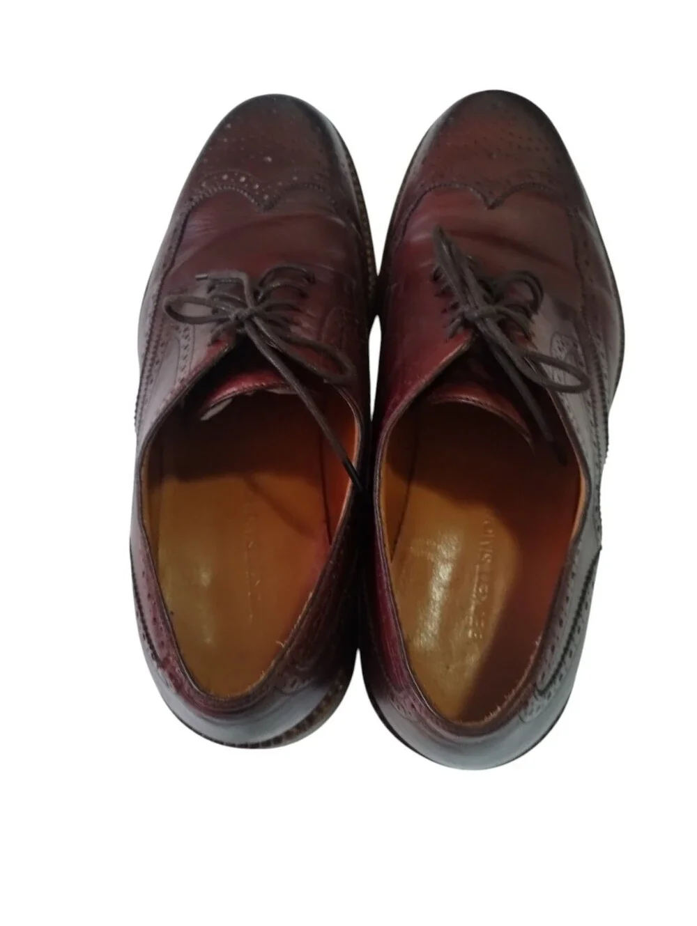 Beckett Simonon Kent Wingtips Leather Shoes Men's 11 Dress Lace Up